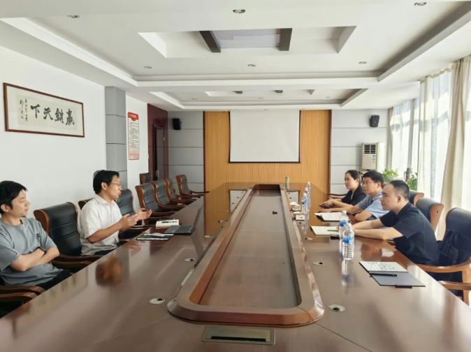 Qiu Gangming, Mayor of Changan Town & Ma Haochu, Deputy Director of FYETDZ Administrative Committee Visit Our Pilot and Production Base